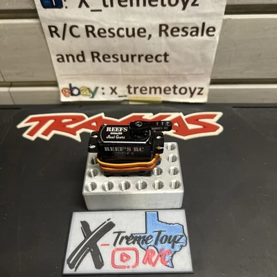 Reefs RC Triple4 High Speed Voltage Torque Steel Gear Servo 444oz Crawler Axial - Image 1 of 4