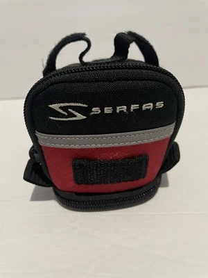 Bolsa de velocidad pequeña Serfas para bicicleta roja/negra Foto 1 de 4