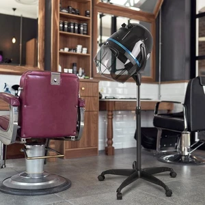 Stand Hair Dryer Adjustable Hooded Floor Hair Bonnet Dryer Salon Hair Stylin DON - Bild 1 von 24