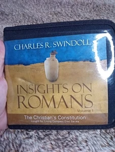 Insights on Romans Vol. 1 by Dr. Swindoll, Charles R Audio Book Disc Set 1-22 - Imagen 1 de 12