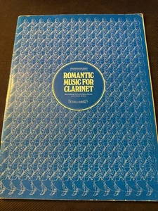 Romantic Music For Clarinet by Weber Bruch Gade Spohr Boosey & Hawkes Music Book - Picture 1 of 4