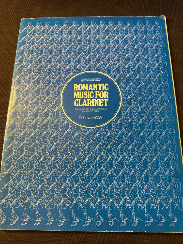 Romantic Music For Clarinet by Weber Bruch Gade Spohr Boosey & Hawkes Music Book - Image 1 of 4