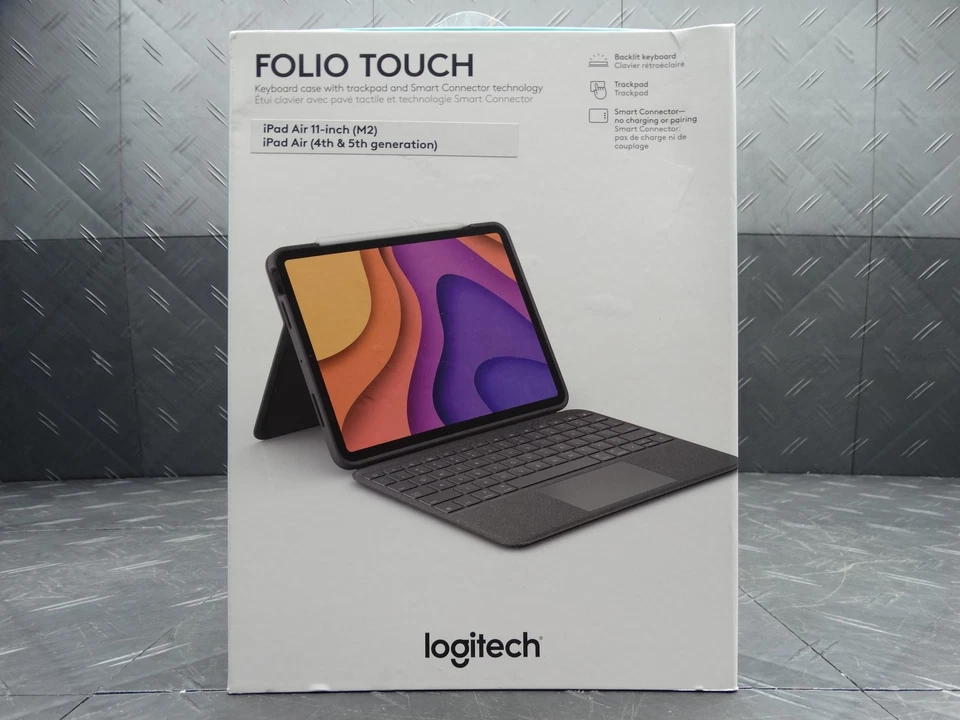 Logitech Combo Touch para iPad Air 11 pulgadas (M2/M3) / iPad Air (4ª y 5ª generación) Foto 1 de 4