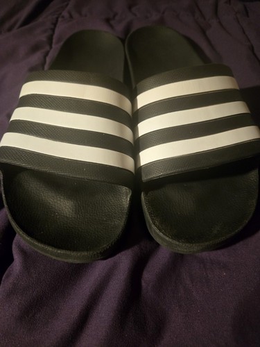 Adidas Uomo Adilette Aqua Slides Taglia 11