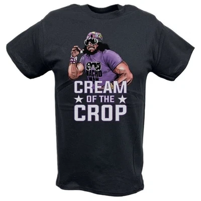 Camiseta Macho Man Randy Savage Crema del Recorto Foto 1 de 4