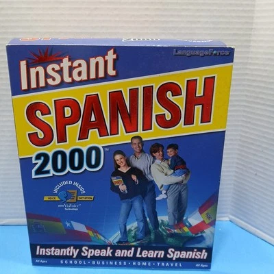 Language Force Spanish Instant Language 2000  PC Windows 95/98 - Image 1 of 4
