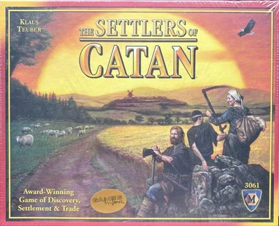 The Settlers of Catan Board Game by Klaus Teuber Mayfair Games - NEW SEALED - Image 1 of 2