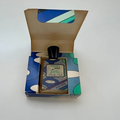 MINI PERFUME SPLASH VIVARA BY EMILIO PUCCI 7,5 ML VINTAGE Foto 1 de 4