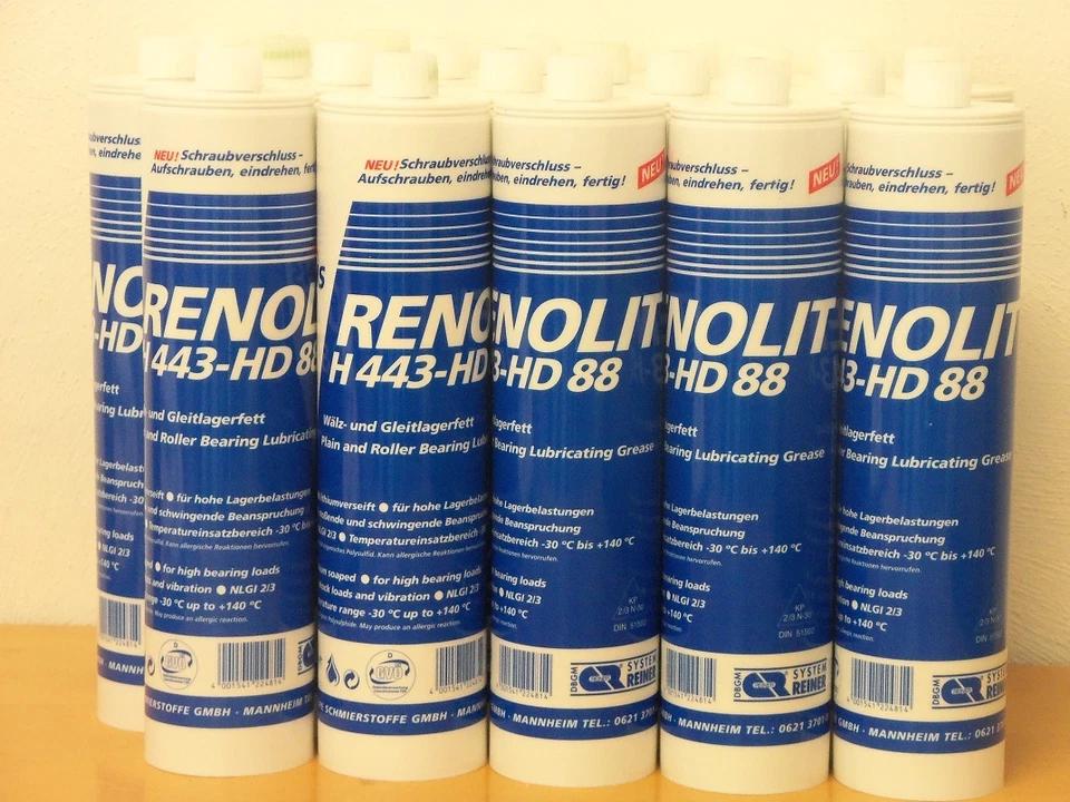 12,99€/l Fuchs Renolit H443-HD 88 EP 20 x 500g Mehrzweck - / Abschmier Fett