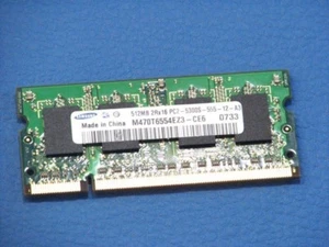 512MB RAM Memory 2Rx16 PC2-5300S-555-12-A3 7442077-44030 - Bild 1 von 1