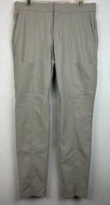 Pantalone Athleta donna 8 Wander Stash skinny beige chino piatto davanti casual - Foto 1 di 10