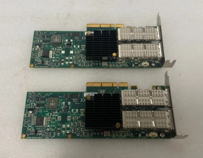 Lot of 2x Oracle 375-3696-01 40Gb 2-Port PCI-e QSFP INFINIBAND Channel Adapter - Image 1 of 3
