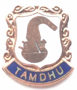 Tamdhu Whisky Distillery Scotland Small Enamel Lapel Pin Badge T0128 - Picture 1 of 1