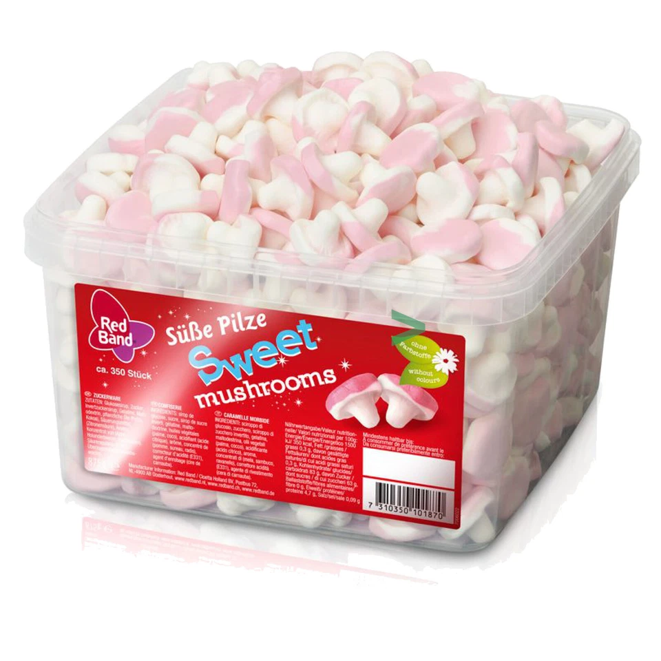 Red Band Sweet Mushrooms Süße Pilze - 875g