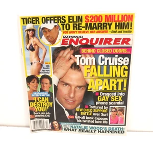 National Enquirer Tabloid Jan. 28 2013 Tom Cruise Natalie Woods Death Tiger Wood - Picture 1 of 6