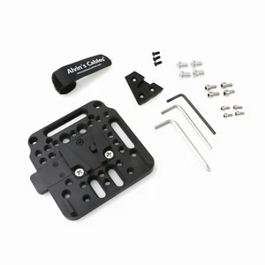 V Lock Assembly Kit with Female V Dock Male V Lock Quick Release Plate Black - Picture 1 of 6