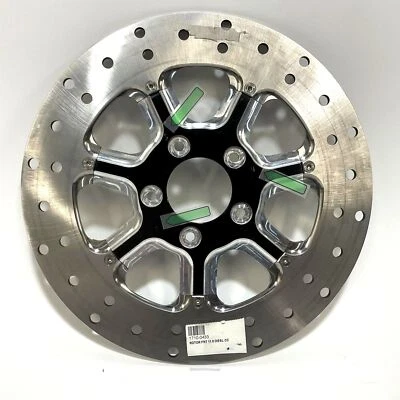RSD Front Two-Piece Brake Rotor Diesel 11.8" 2006 Up Harley 0133-1800DIESBM - Image 1 of 3