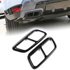 Exhaust Muffler Tip Tail Pipe Cover Trim Black Fit Land Rover Range Rover Sport