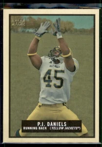 2009 Topps Magic P.J. Daniels #82 Georgia Tech Yellow Jackets - Picture 1 of 2
