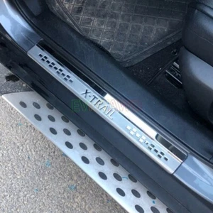 Para Nissan X-Trail T32 accesorio cromado puerta de coche umbral placa protectora Cvoer - Imagen 1 de 8