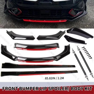 Varillas divisoras de labios parachoques trasero y delantero faldón lateral sedán para Honda Accord cupé Foto 1 de 4