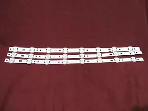3PCS LED Strips for LG 55UK6360PSF 55UK6360 55UK6300 55UK6200 SSC_TRIDENT_55UK63 - Picture 1 of 5
