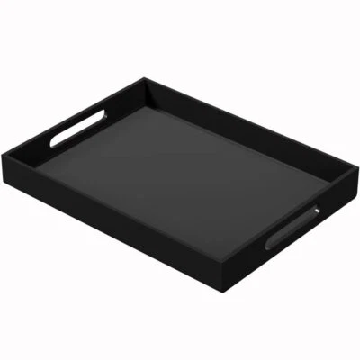 Acrylic Serving Tray 12x16 Inches -Spill Proof- Decorative Tray Organiser for... - Image 1 of 4
