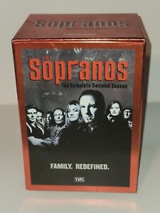The Sopranos Complete Season 2 VHS Box Set Collectible, HBO 