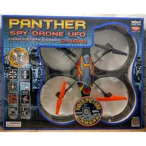 World Tech Toys Spy Drone UFO 4.5 CH Gyro Quadcopter! Really Big! 2.4GHZ! - Picture 1 of 6
