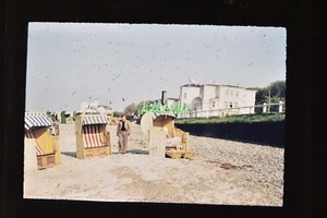 Dia Heiligendamm Strand Strandkörbe im Jahr 1959 - Picture 1 of 1