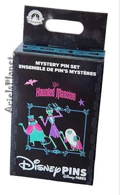Disney Parks The Haunted Mansion Mystery Box Set of 2 Pins - Sealed