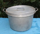 Large 18"X12" Wwii 1944 Military Field Pot W/Lid "Marked U.S. Eaco 1944" (Read)