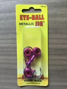 Northland Fishing Tackle - Plantilla de globo ocular metálico® - Rosa metálico - 3/8 oz. - Imagen 1 de 3