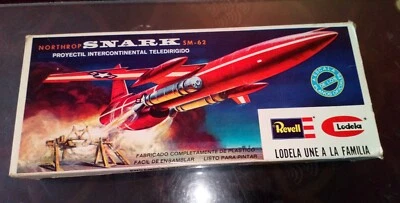 ®Revell / Lodela kit H-1801 Northrop SNARK SM-62 1/89 Empty box  2nd Edt ©1970 - Photo 1/4