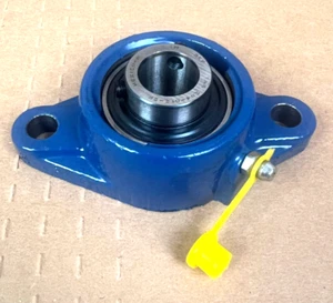 SKF FYT 3/4 Cast Iron 2-Bolt Ball Bearing Flange Unit YAR P/N 204-012-2F - Picture 1 of 10