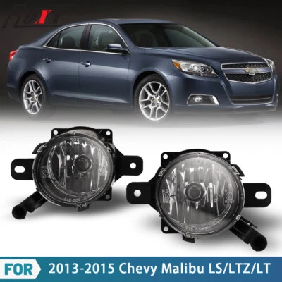 Par de luces antiniebla Saturn Astra L&R 2008-2009 para Chevy Malibu LS/LTZ/LT 2013-2015 Foto 1 de 4