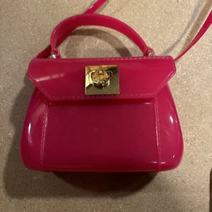 Furla Pink Candy Metropolis Mini Crossbody Bag Furla Jelly Crossbody Bag - Picture 1 of 6