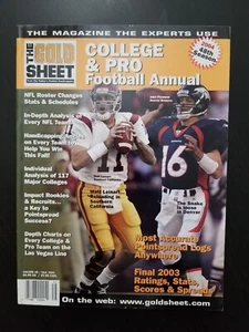 2004 THE GOLD SHEET MAGAZINE MATT LEINART USC TROJANS, JAKE PLUMMER - Bild 1 von 7