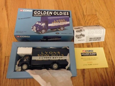 1996 Corgi Golden Oldies Bedford S Lyons Truck MIB NRFB Limited - Image 1 of 2