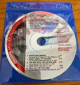 MFSL - Elmer Bernstein Movie And TV Themes- MFCD 851 Silver Disc CD only - Picture 1 of 1
