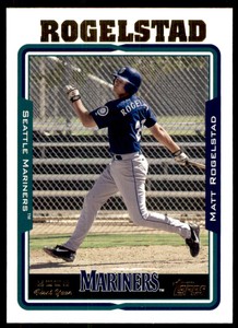 2005 TOPPS MATT ROGELSTAD RC SEATTLE MARINERS #320