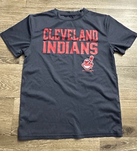 Genuine Merchandise by Team Athletics Cleveland Indians Large 10/12 boys - Picture 1 of 4