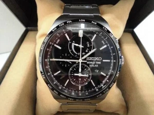Reloj solar para hombre SEIKO World Time V195-0AE0 - Imagen 1 de 10