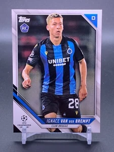 2021-22 Topps UEFA Rookie #193 IGNACE VAN der BREMPT Club Brugge RC - Bild 1 von 2
