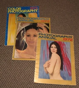 3 Photography Annual Magazines (2) 1972 - (1) 1973 Minor White - Arthur Tress + - Imagen 1 de 5