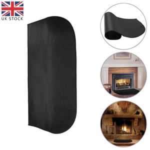 Fireplace Hearth Rug Half Round Sparks Carpet Flame-resistant Mat Home Kitchen - Picture 1 of 12