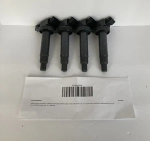FAERSI Ignition Coils 90919-02244 for Toyota Camry Highlander RAV4 Lexus Scion - Picture 1 of 4