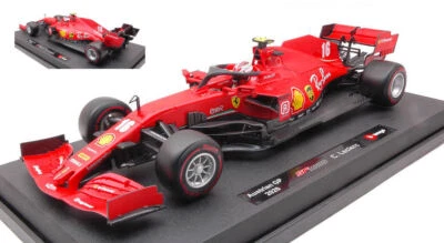 MODELLINO AUTO F1 STATICO BURAGO FERRARI SF1000 LECLERC 2020 #16 SCALA 1:18 - Immagine 1 di 4
