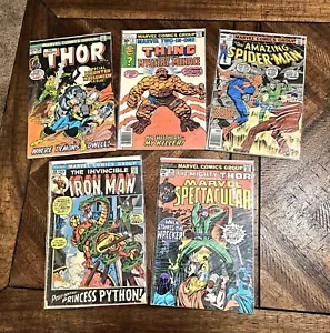 Lot Of 5 Marvel Comics Comic Books - Picture 1 of 8