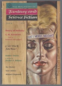 Magazine of Fantasy & Science Fiction July 1958 Gordon R Dickson - Picture 1 of 4
